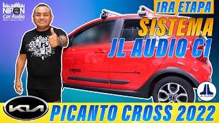 Kia Picanto Cross 2022 Sistema JL Audio C1 Primera Etapa.