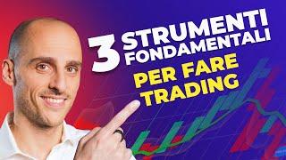 I 3 strumenti indispensabili per fare trading part-time e guadagnare un'entrata extra