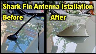 How to install Shark Fin Antenna on a TOYOTA VIOS