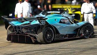 Bugatti Bolide LOUD 'De Throttled Exhaust' Sound! Goodwood Festival of Speed 2024