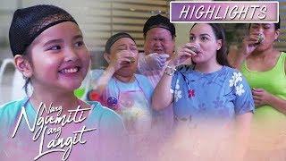 Mikmik makes Ruth and their helpers try her Malunggay juice | Nang Ngumiti Ang Langit