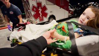NiKO'S BRAVE AMBULANCE RiDE   Adley & Navey Surprise him with a GiANT MONKEY! Mom saves the day