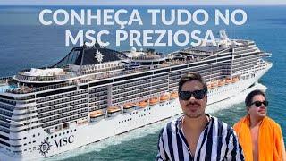 Tudo por dentro do CRUZEIRO MSC PREZIOSA 2023 - Rafael Lifestyle