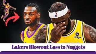 URGENT! BRONNY JAMES SCORES BIG IN BLOWOUT LOSS TO NUGGETS! LAKERS NEWS UPDATE!