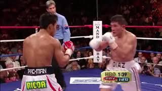 Manny Pacquiao vs David Diaz Full Highlights