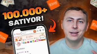 Etsy’de 10 ayda 101.771 DİJİTAL ürün satan mağazayı inceliyoruz