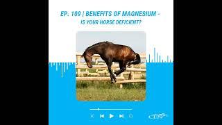 Ep. 109 | BENEFITS OF MAGNESIUM - Is Your Horse Deficient?