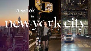 a corporate week in my life in NYC ️