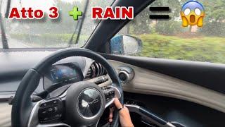 Can You Drive an Electric Vehicle in Rain..?| BYD Atto 3 in Rain | Nishant Kataria