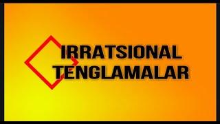 Irratsional tenglamalar