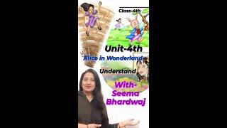 Class 4th || Alice In Wonderland || English Marigold || Hindi Explanation ||