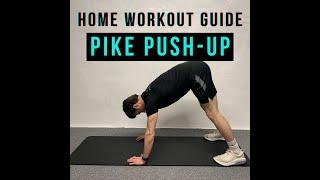 How to Pike Push-Up BASIC BREAKDOWN - Home Workout Guide