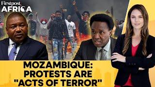 Mozambique Bans Protests Against Poll Results, Calls Them "Act of Terrorism" | Firrstpost Africa