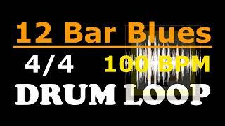 12 Bar Blues Drum Loop - 100BPM