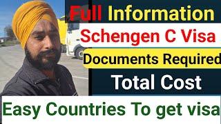 Top 5 countries to get schengen tourist visa easily // What Documents are Required 