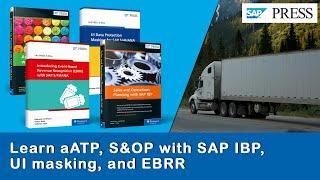 Learn SAP IBP, EBRR, Data Masking, and aATP with February's New SAP PRESS Books