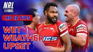 Weatherman Joey's HUGE wet weather tip: NRL Tips - Round 12 | NRL on Nine