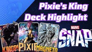 Pixie Kingpin generates Quality Games of Marvel SNAP Deck Highlight & Gameplay