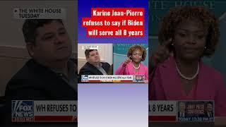 Karine Jean-Pierre needed damage control after this comment #shorts