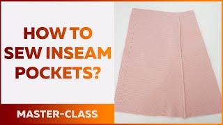 How to sew inseam pockets? Master-class