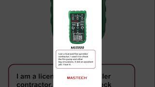 MASTECH MS5900 MOTOR & PHASE ROTATION INDICATOR