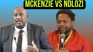 Minister Gayton Mckenzie vs Dr Mbuyiseni Ndlozi in Parliament.