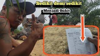 sortiran banyak || saat timbang lapangan || petani merasa kecewa