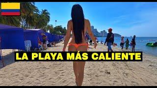 ESTO PASA en la PLAYA MÁS VISITADA de COLOMBIA SANTA MARTA 2025