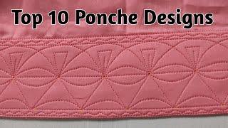 Top 10 Ponche Designs | Mohri Designs | Kaash se aakash