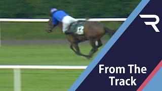 HUGE GAMBLE survives early scare to floor the bookmakers - Racing TV