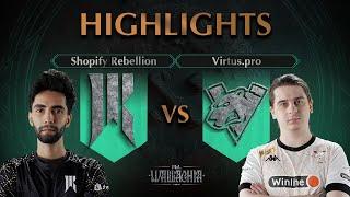 Shopify Rebellion vs Virtus.pro - HIGHLIGHTS - PGL Wallachia S1 l DOTA2