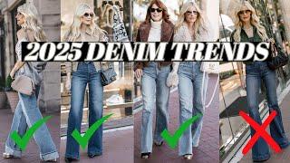 Hottest Denim Trends of 2025 & How to Style Them Over 40 | Fashion Over 40