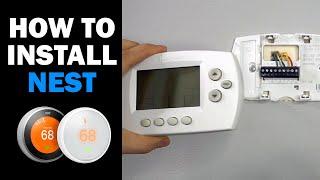 How to Replace HVAC Thermostat (How to Install Nest Thermostat)