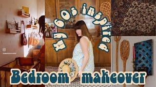 My 60s inspired bedroom makeover I Thrifting & decorating my vintage Apartment