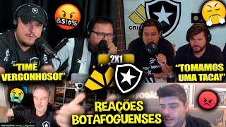 REAÇÕES dos BOTAFOGUENSES FURIOSOS com a DERROTA - CRICIÚMA 2X1 BOTAFOGO [REACT BRASILEIRÃO 2024]