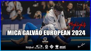 Mica Galvão - European IBJJF Highlights