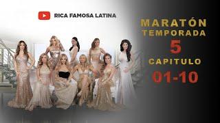   EP 1- 10 | TEMPORADA 5 | Rica Famosa Latina  EPISODIOS COMPLETOS Maratón Oficial