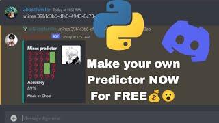 (without CODING )how to make your own best mines predictor Bot in Discord earn robux for free Now