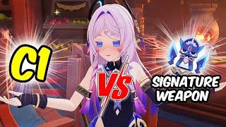 WATCH BEFORE YOU PULL! Citlali C1/C2 Vs Signature Weapon [Genshin Impact]