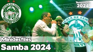 Mancha Verde 2024 ao vivo com letra | Lançamento dos sambas da Liga SP #LIGASP24