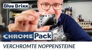 Chrome-Packs von BlueBrixx - Noppensteine, in denen man sich spiegeln kann!