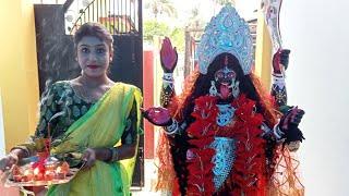 Maa Babar boron..kali puja 2024 bengali festivals .. culture.. rituals #puja #vlog