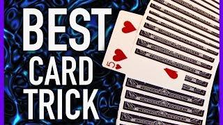 BEST CARD TRICK TUTORIAL - Easy card trick for beginners