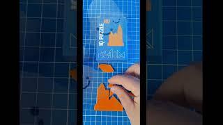 СУПЕР ГОЛОВОЛОМКА IQ PUZZLE Собери Замок из 9 деталей #головоломки #пазлы #shots