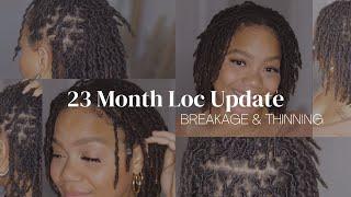 23 Month Loc | Why You Might Deal With Loc Breakage & Thinning