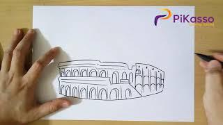 How to Draw Colosseum