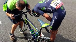 Crash Anacona Gomez tour de france 2015