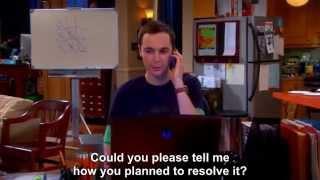 The Big Bang Theory - Sheldon Vs SyFy Channel--Subtitled