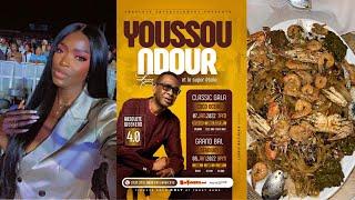 VLOG | YOUSSOU NDOUR GRAND BAL | SPEND THE DAY WITH ME | EATING AUTHENTIC GAMBIAN FOOD