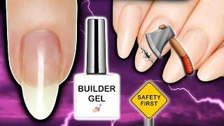 How To Remove Builder Gel At Home Safely